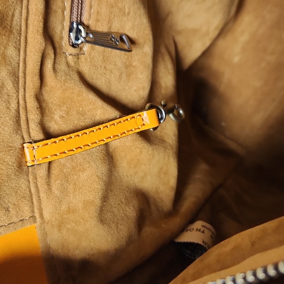 Patricia Nash Fall Orange Leather Large Handbag - Picture 13 of 16